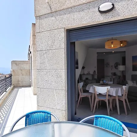 Apartment Desconectaengalicia Atico Rocafort Ii, 400m Playa Silgar Sanxenxo