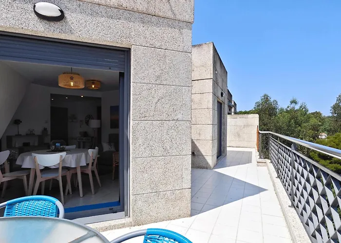 Desconectaengalicia Atico Rocafort Ii, 400m Playa Silgar Sanxenxo