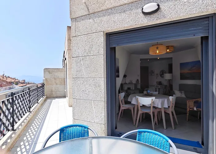 Apartment Desconectaengalicia Atico Rocafort Ii, 400m Playa Silgar Sanxenxo