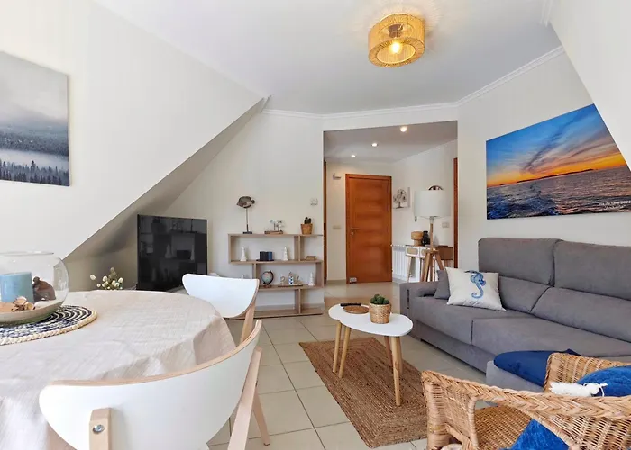 Apartment Desconectaengalicia Atico Rocafort Ii, 400m Playa Silgar *